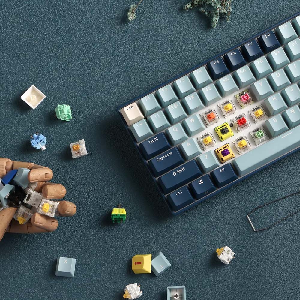 RK推出全新列三模無線藍芽鍵盤