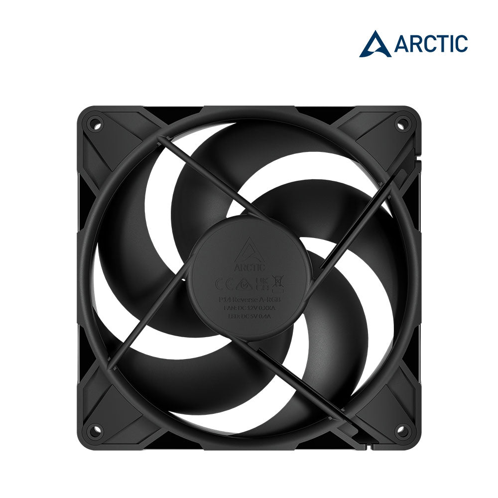 P14 Pro PST Reverse 14公分反向高風壓共享風扇 黑色