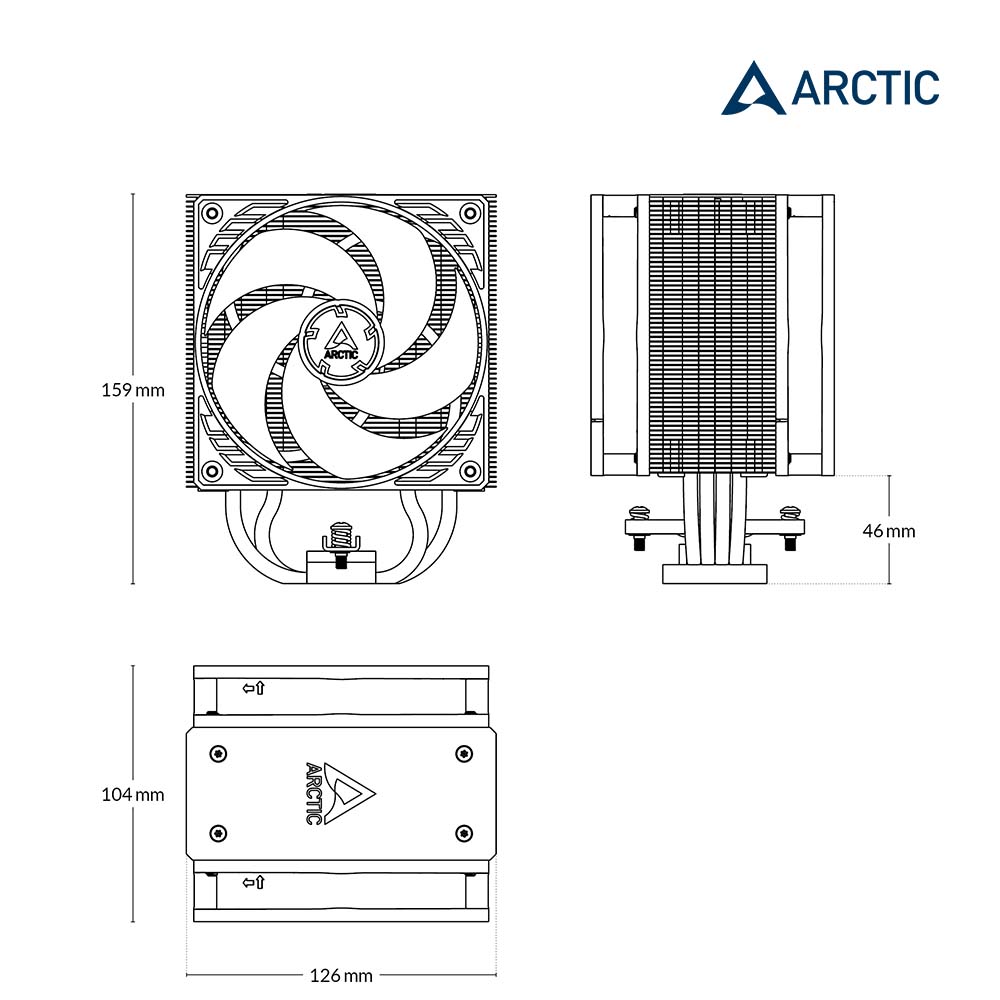 Freezer 36 12公分CPU散熱器