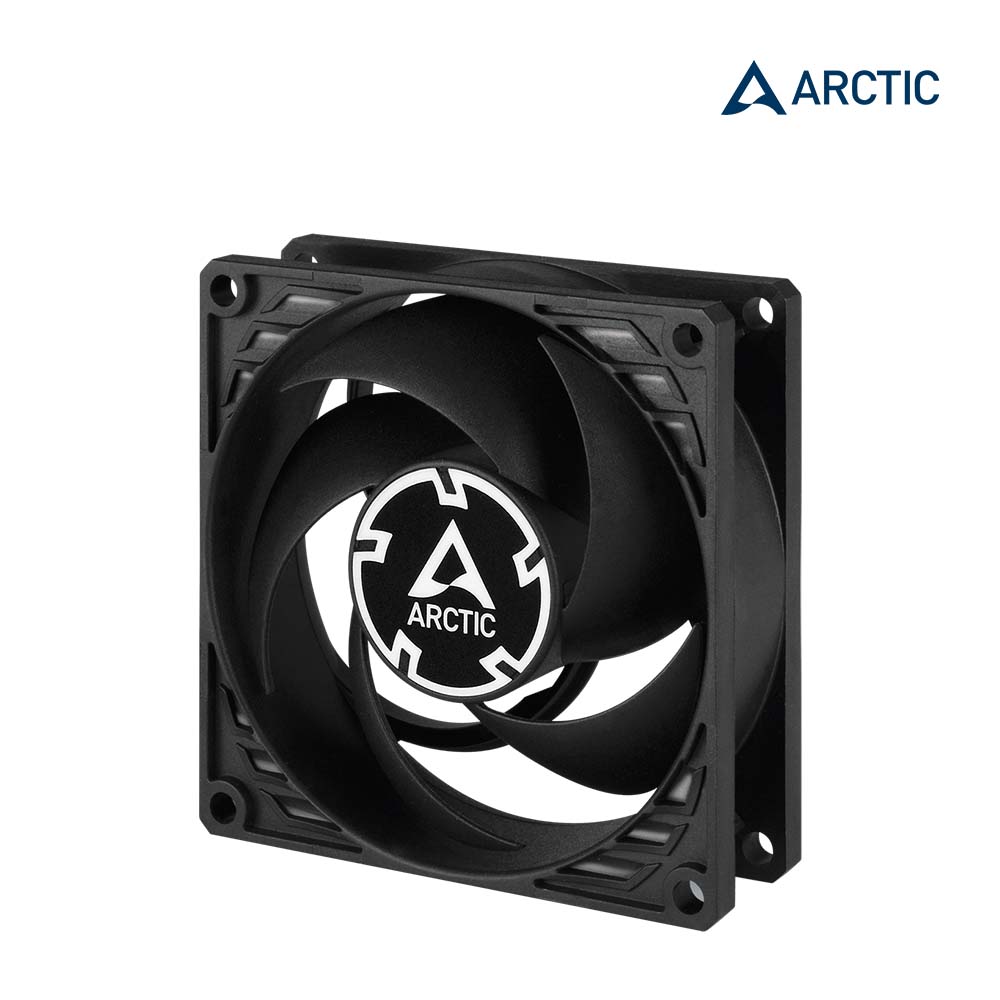 P8 Silent 80mm旋風靜音風扇 黑色