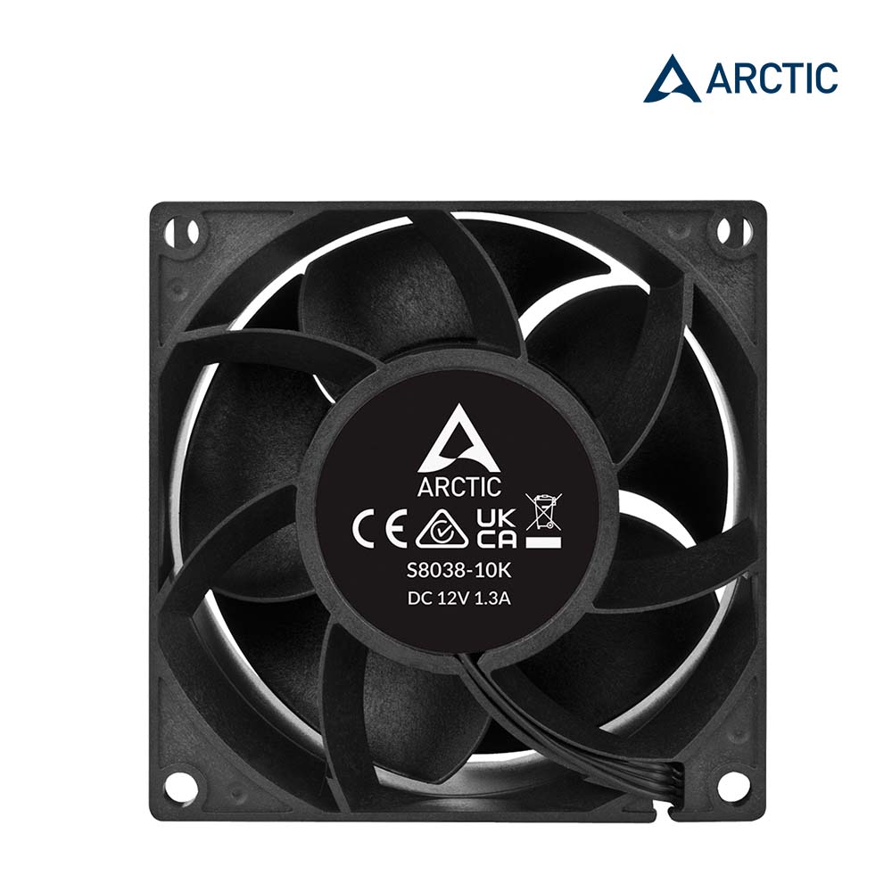S8038-10K 8公分伺服器用PWM高速風扇