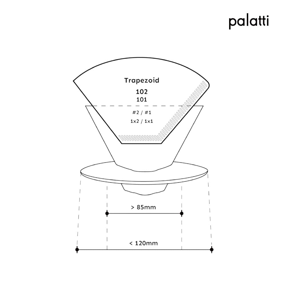 Terra大地全陶瓷咖啡濾杯