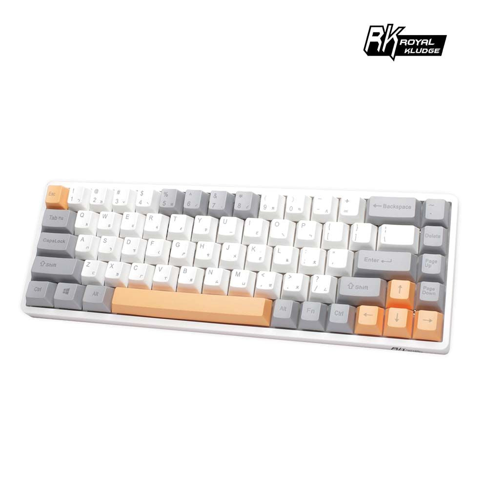 G68 65% 藍牙三模無線機械鍵盤 灰橙