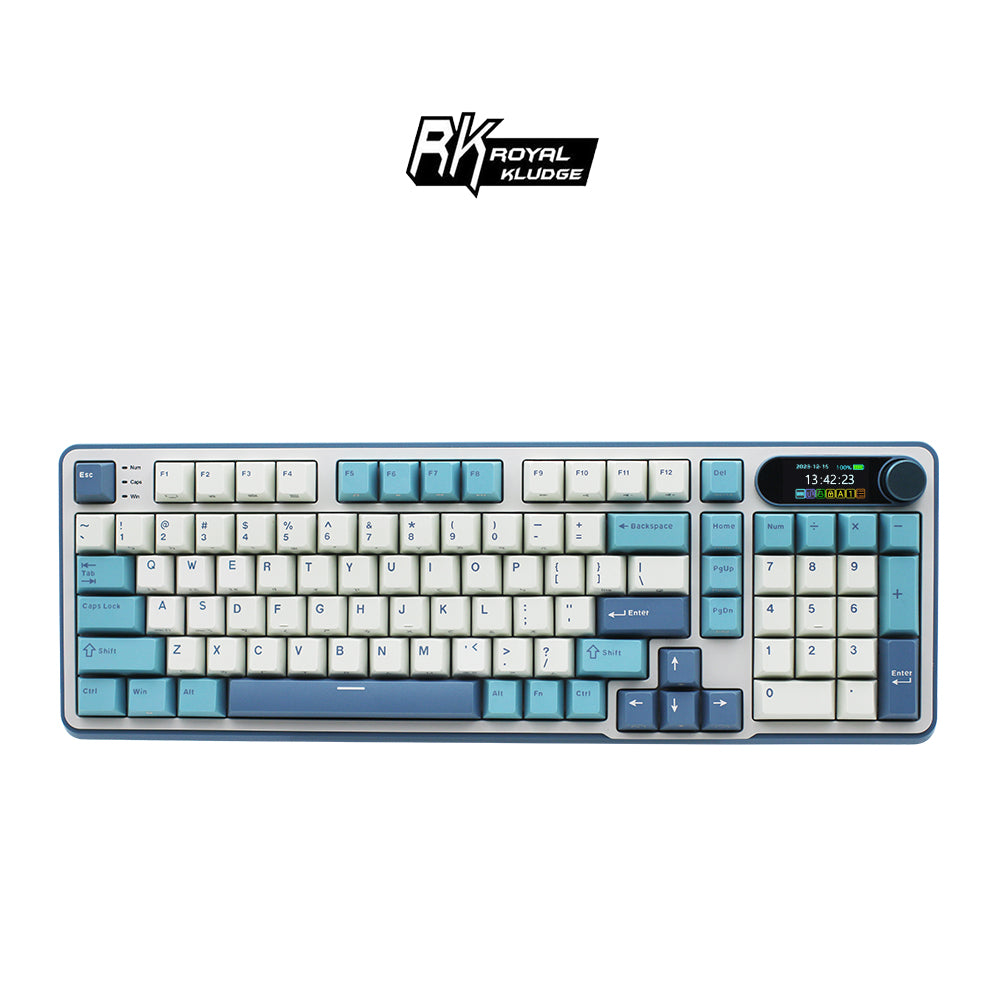 S98 96% 藍牙三模無線機械鍵盤 空山藍語