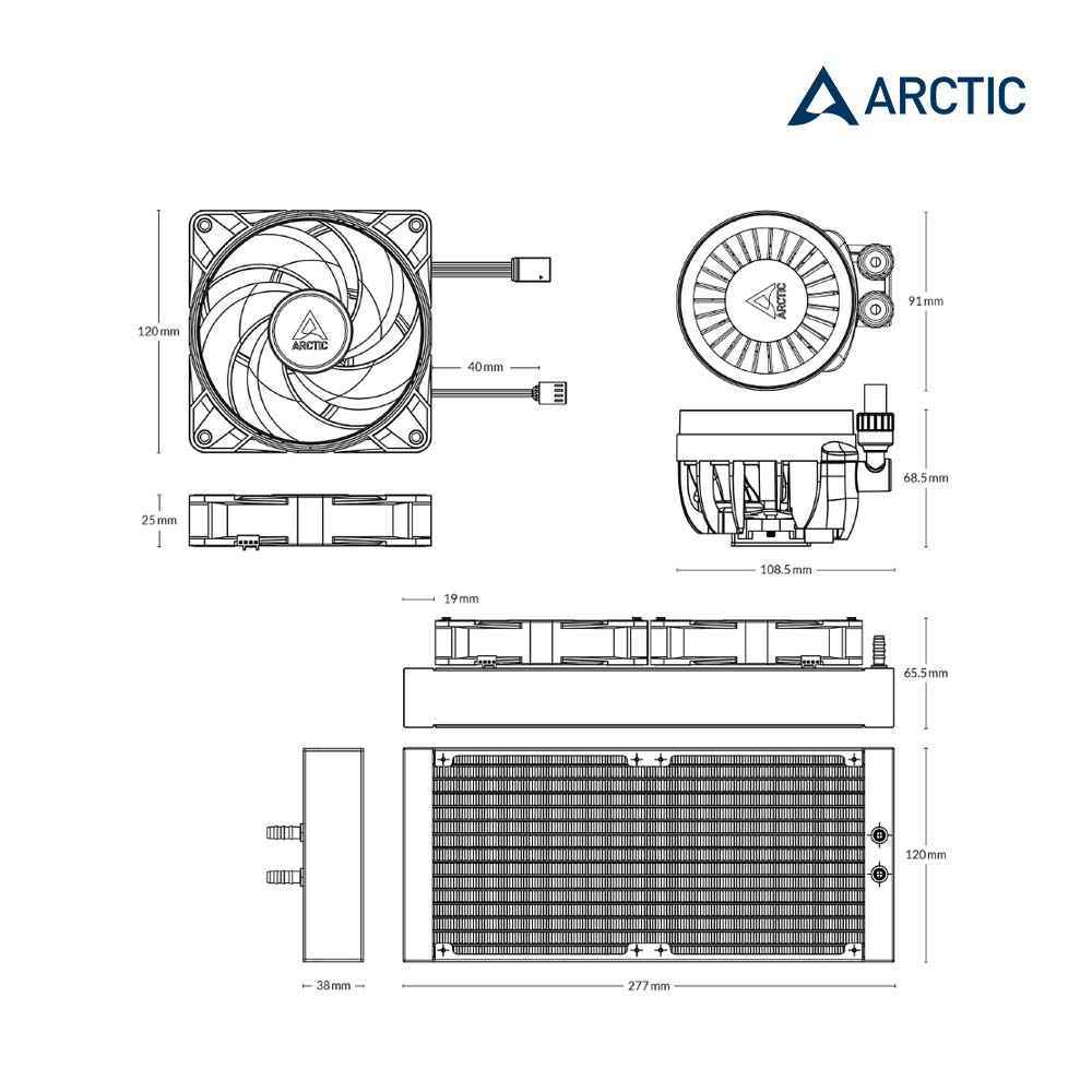 Liquid Freezer III Pro 240 A-RGB一體式水冷