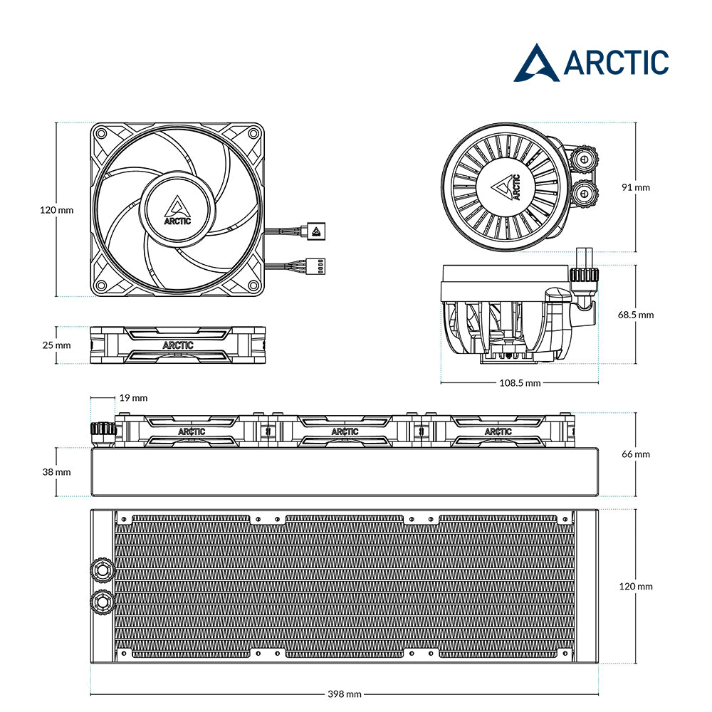 Liquid Freezer III Pro 360 A-RGB 一體式水冷