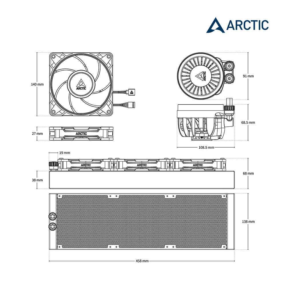 Liquid Freezer III Pro 420 A-RGB一體式水冷