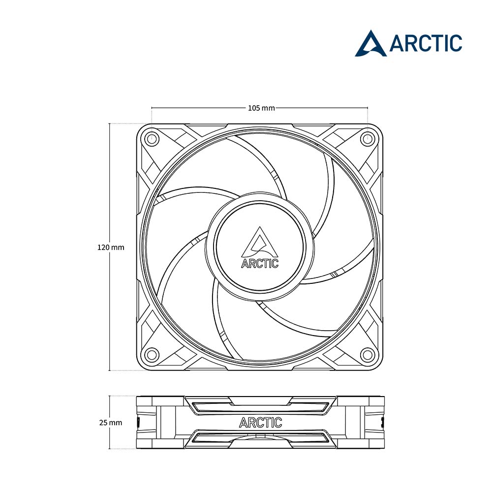 P12 Pro PST 12公分高風壓共享風扇