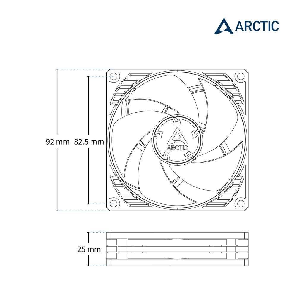 P9 PWM PST 9公分聚流控制風扇 共享技術