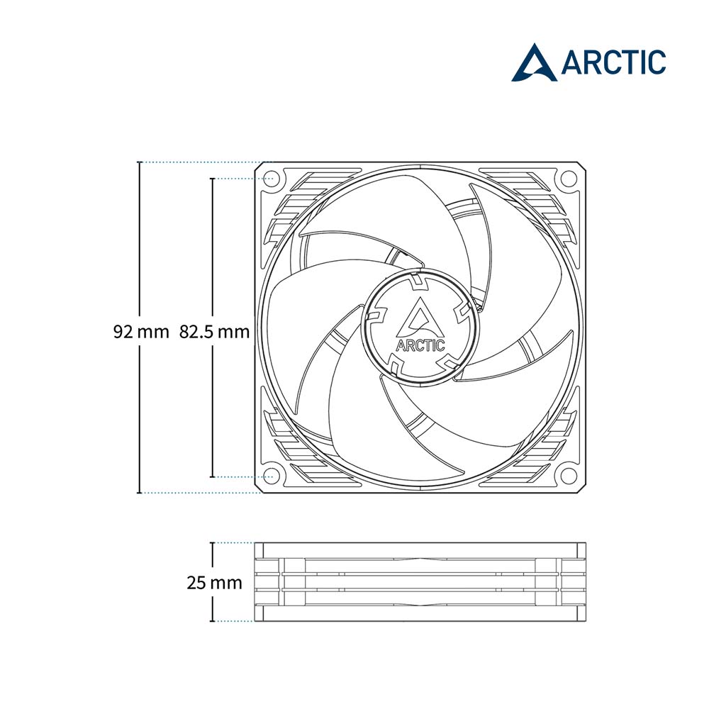 P9 Max PWM 9公分風量型風扇