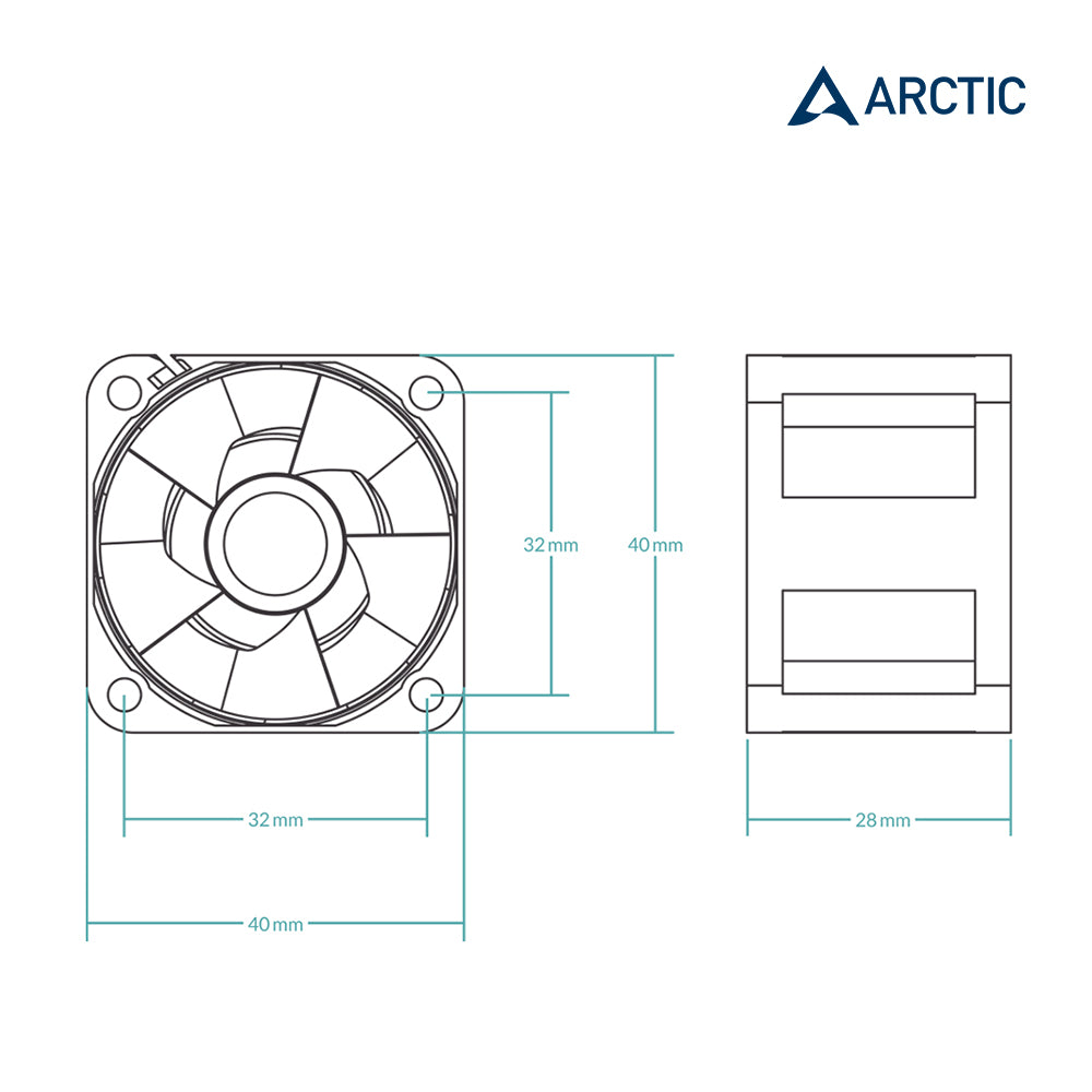 S4028-6K 4公分伺服器用PWM高速風扇