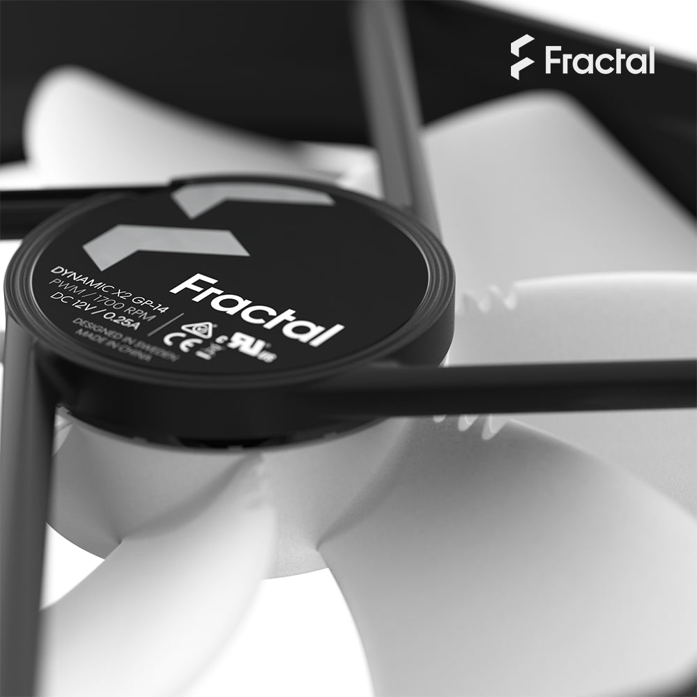 Dynamic X2 GP 14 PWM 14公分散熱風扇 共享技術 白