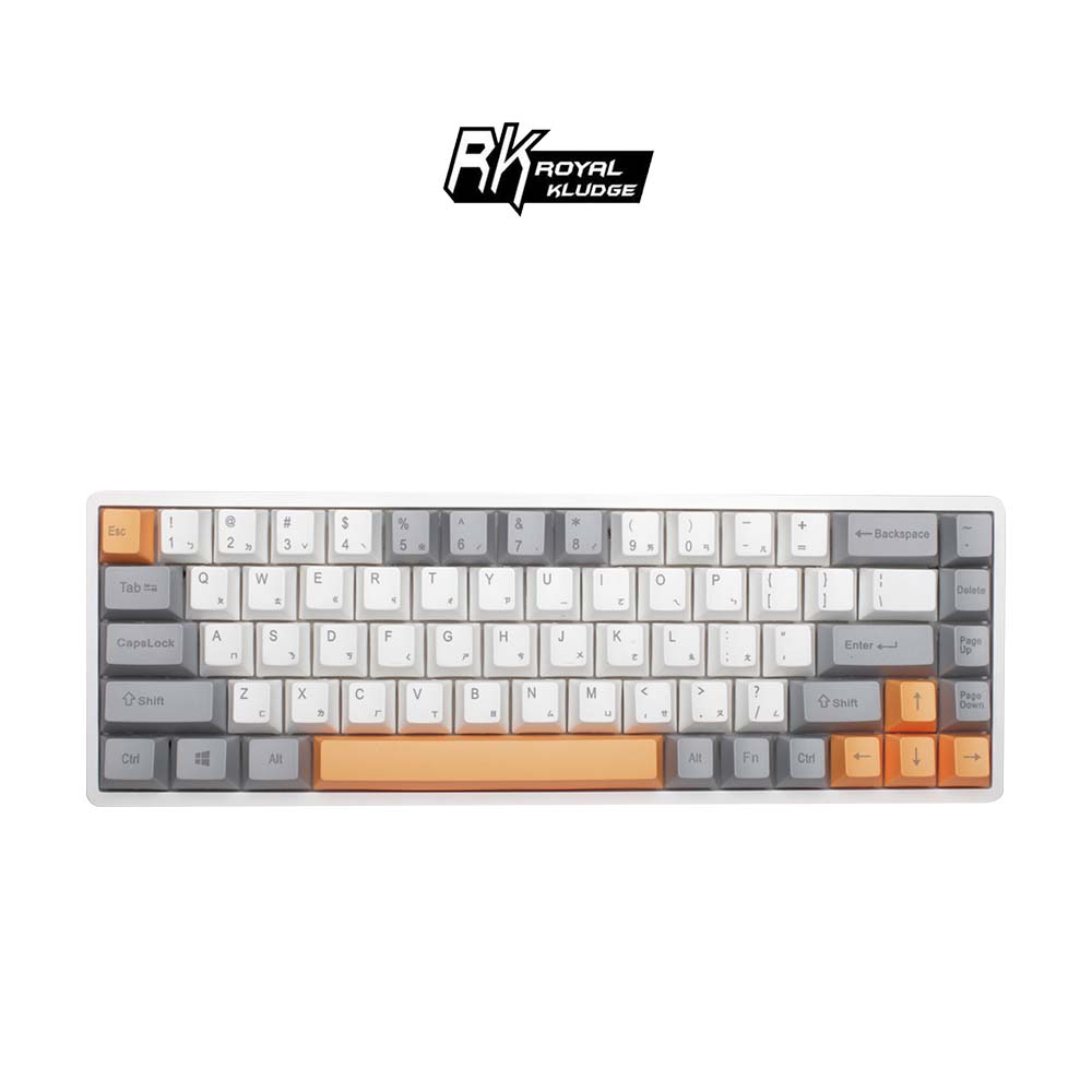 G68 65% 藍牙三模無線機械鍵盤 灰橙