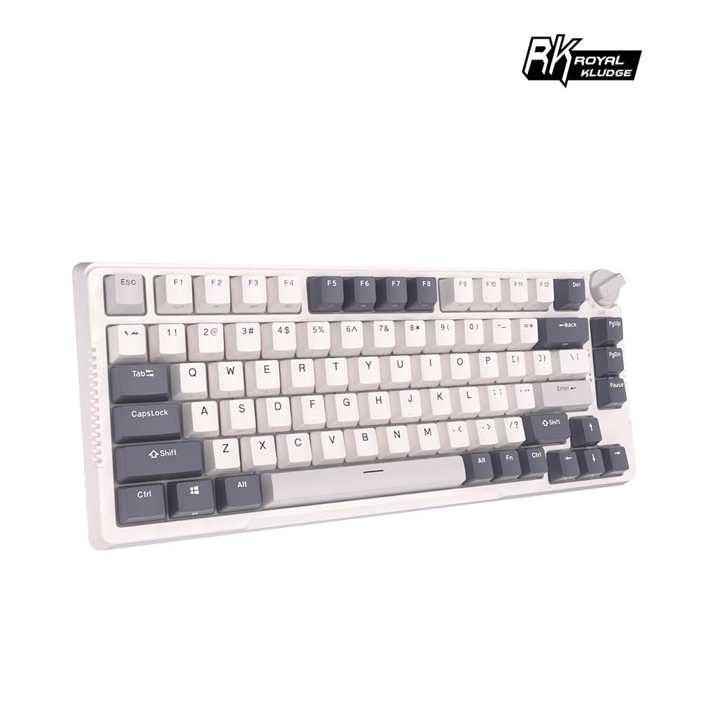 H81 75% 藍牙三模無線機械鍵盤 白夜
