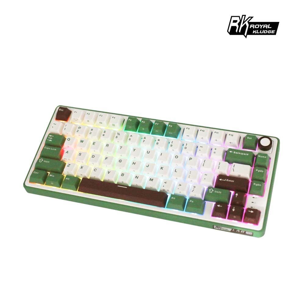 R75 75% 藍牙三模無線機械鍵盤 抹茶紅豆