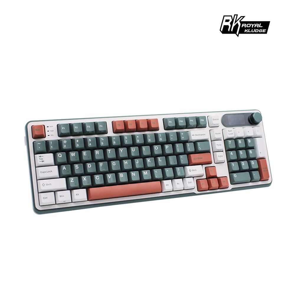 S98 96% 藍牙三模無線機械鍵盤 橘澄青檸