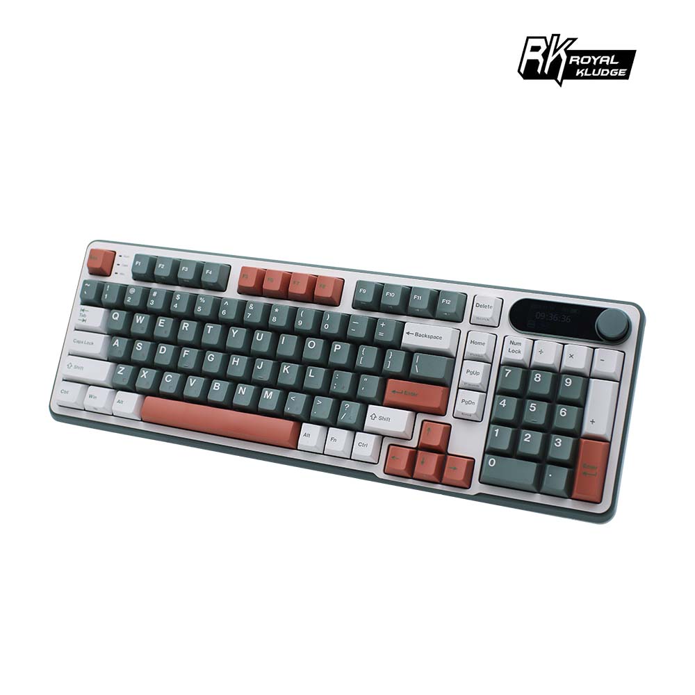 S98 96% 藍牙三模無線機械鍵盤 橘澄青檸